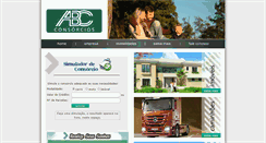 Desktop Screenshot of abcconsorcios.com.br